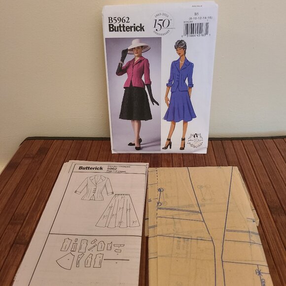 Two Butterick Patterns - Uncut - Picture 9 of 9